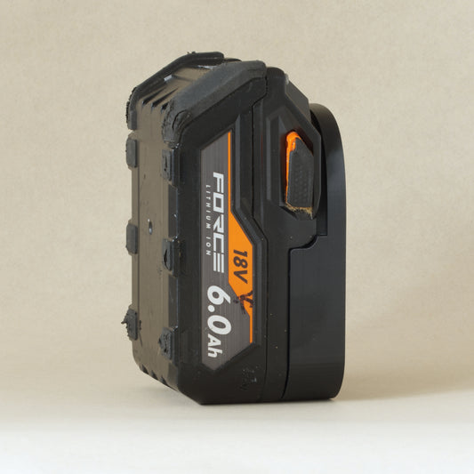 AEG 18 Volt Single Battery Mount Holder - Locking Type