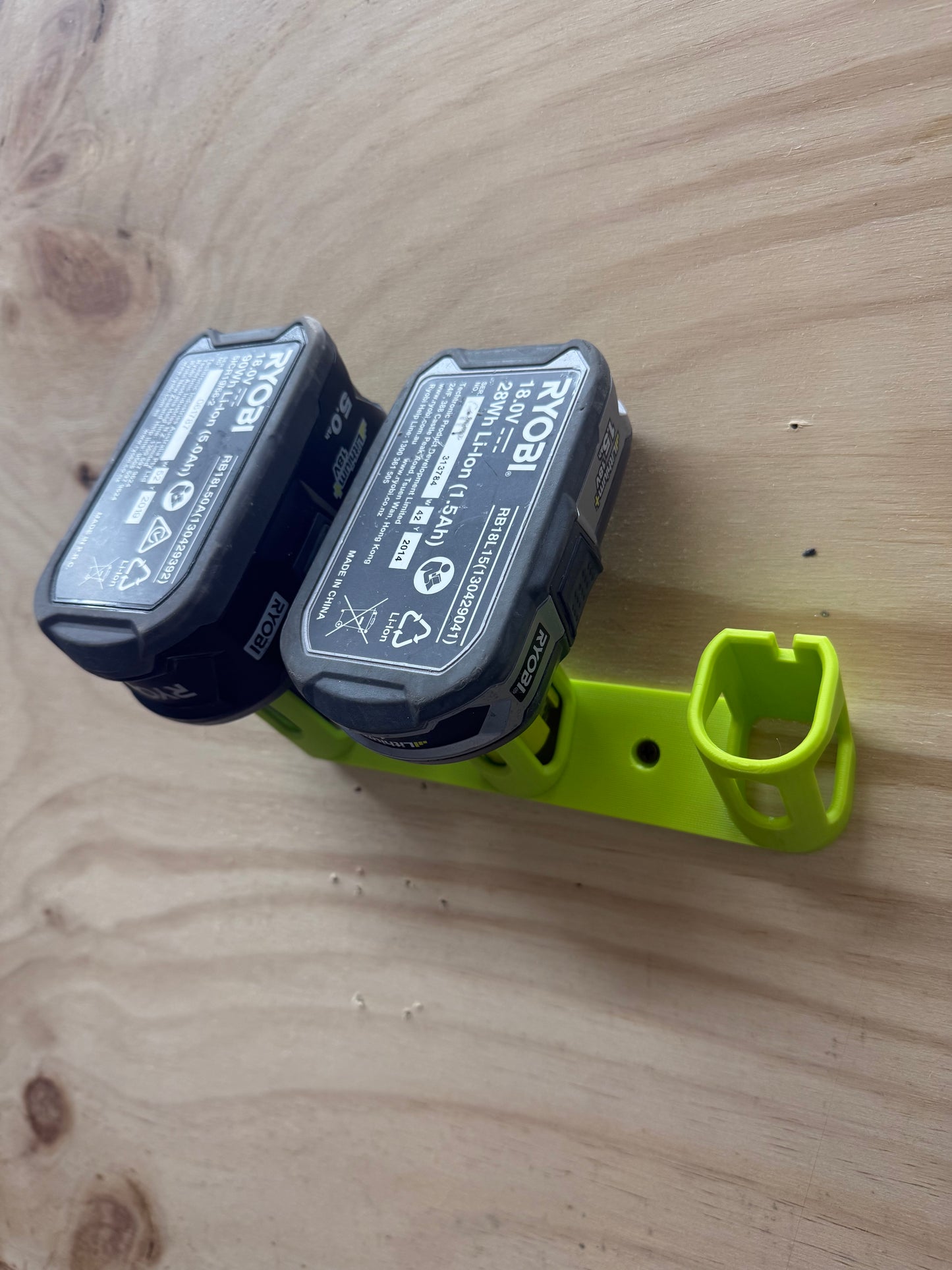 Ryobi ONE+ 18v Three Battery Holder