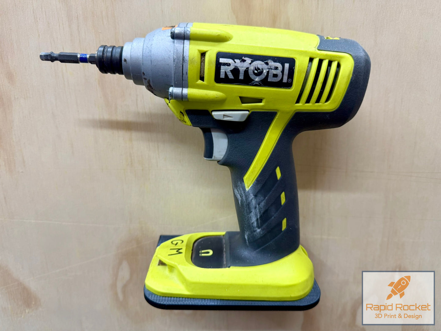 Ryobi ONE+ 18v Tool Holder Wall Mount - Left Facing