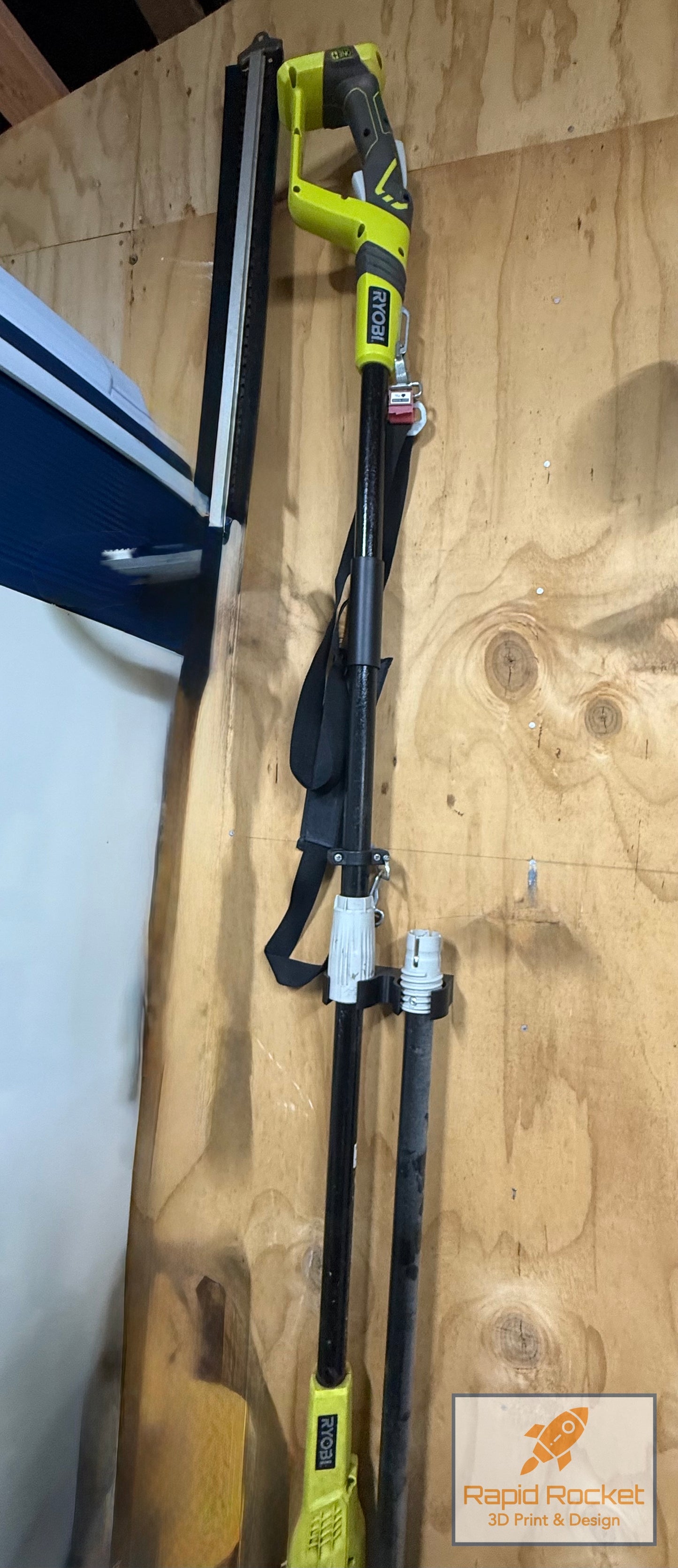 Ryobi ONE+ 18v Cordless Pole Saw Wall Mount