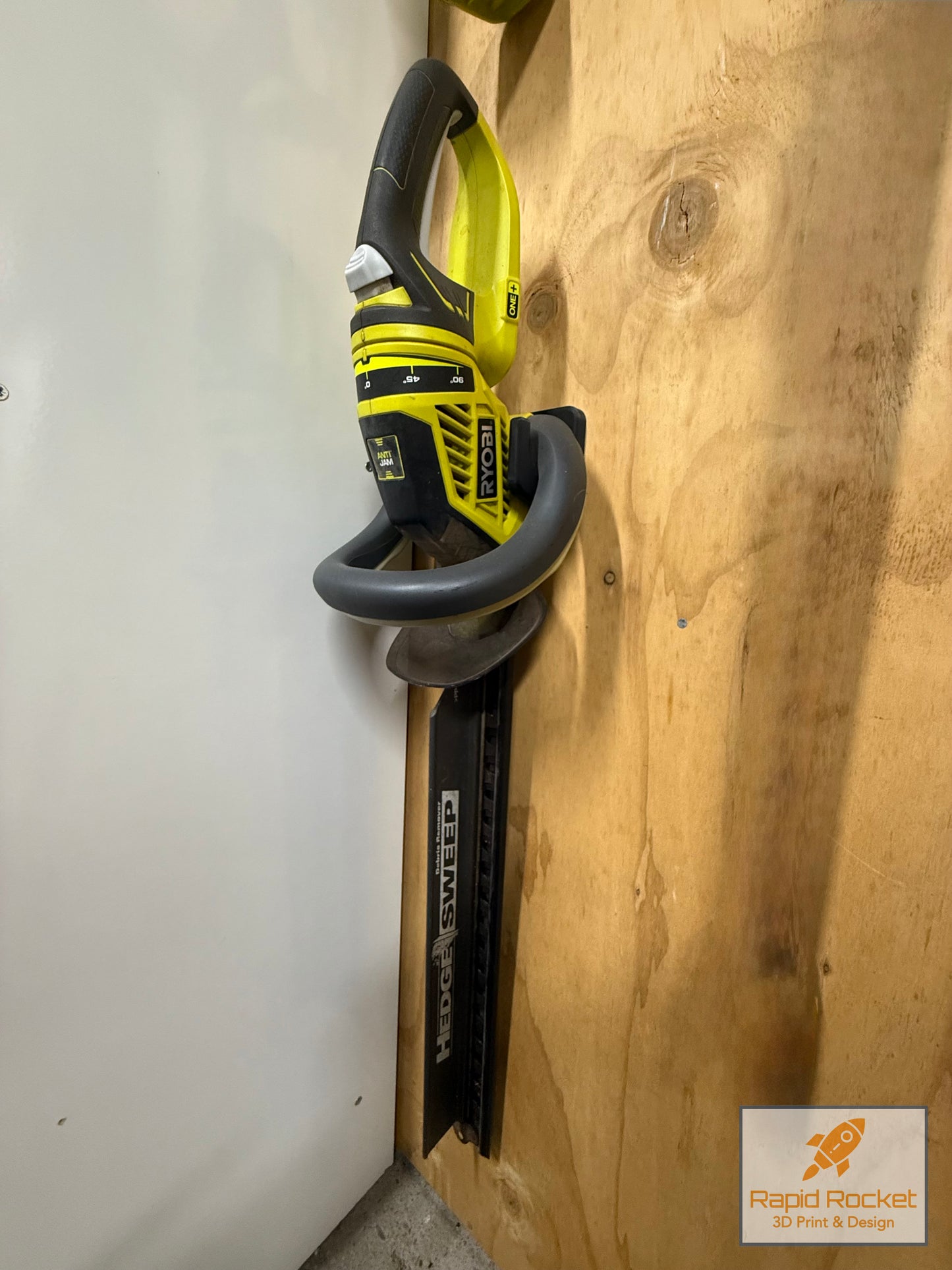 Ryobi ONE+ 18v Hedge Trimmer Wall Mount