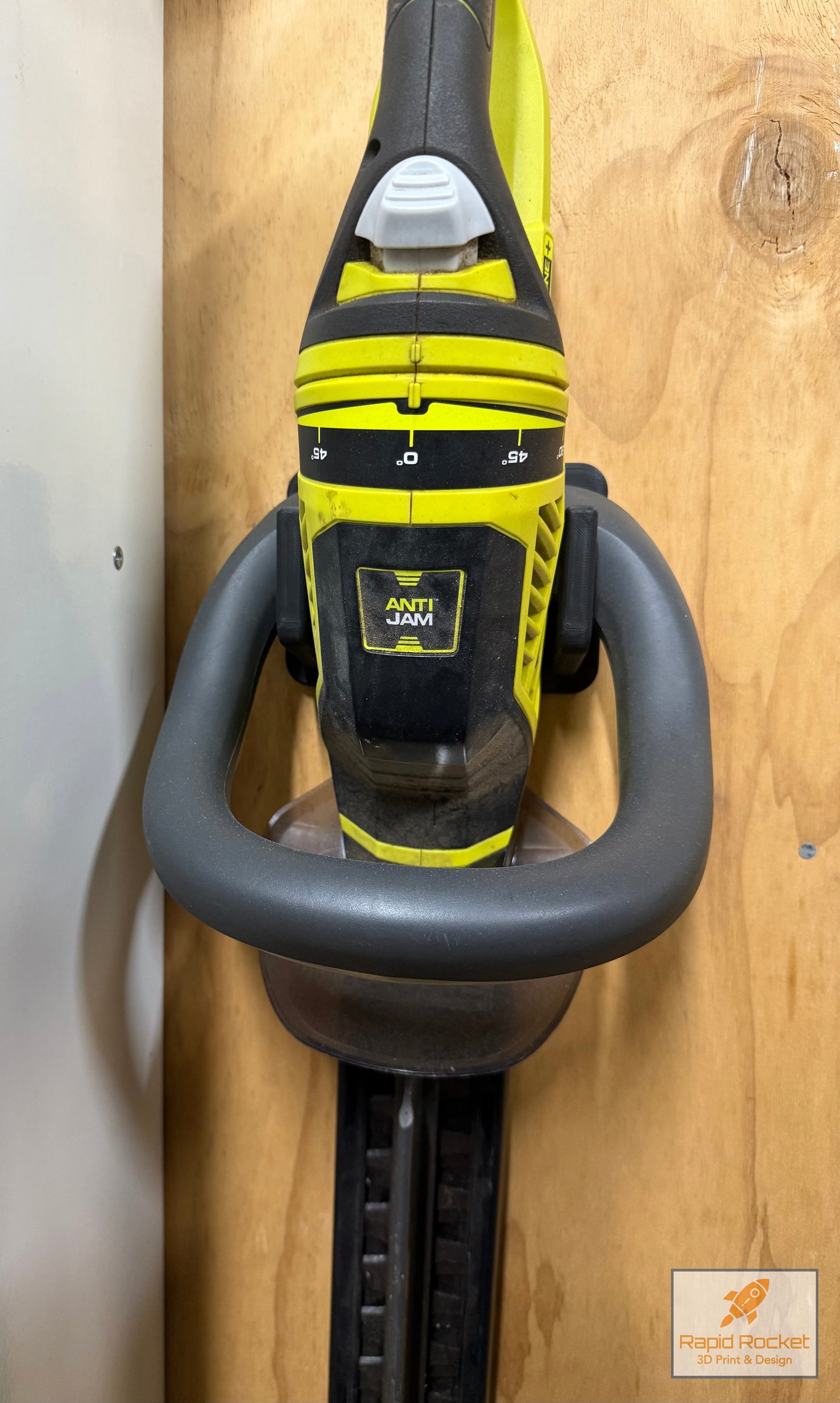 Ryobi ONE+ 18v Hedge Trimmer Wall Mount