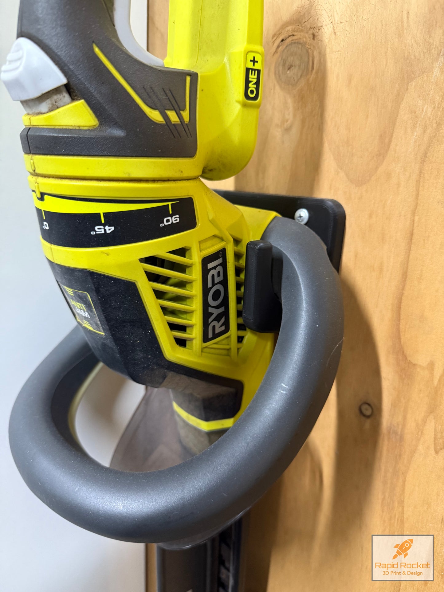 Ryobi ONE+ 18v Hedge Trimmer Wall Mount