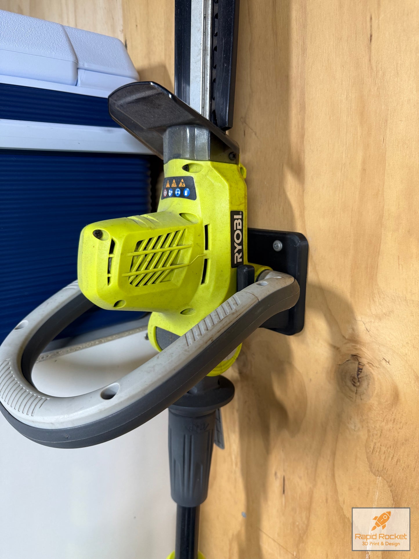 Ryobi ONE+ 18v Hedge Trimmer Wall Mount