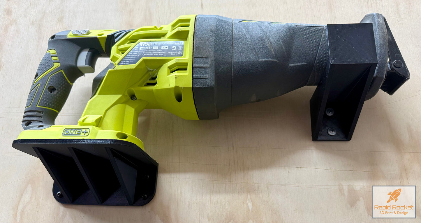 Ryobi ONE+ 18v Reciprocating Saw Wall Mount