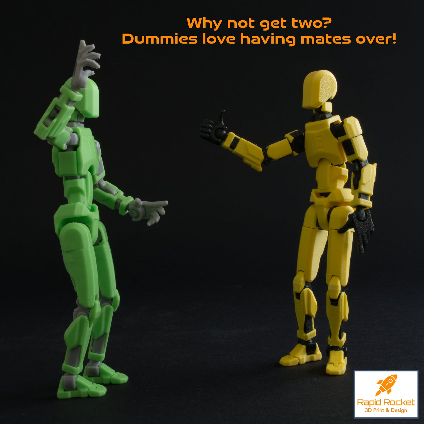 DUMMY 13 Poseable Action Figure Kit – Fully Articulated DIY Model