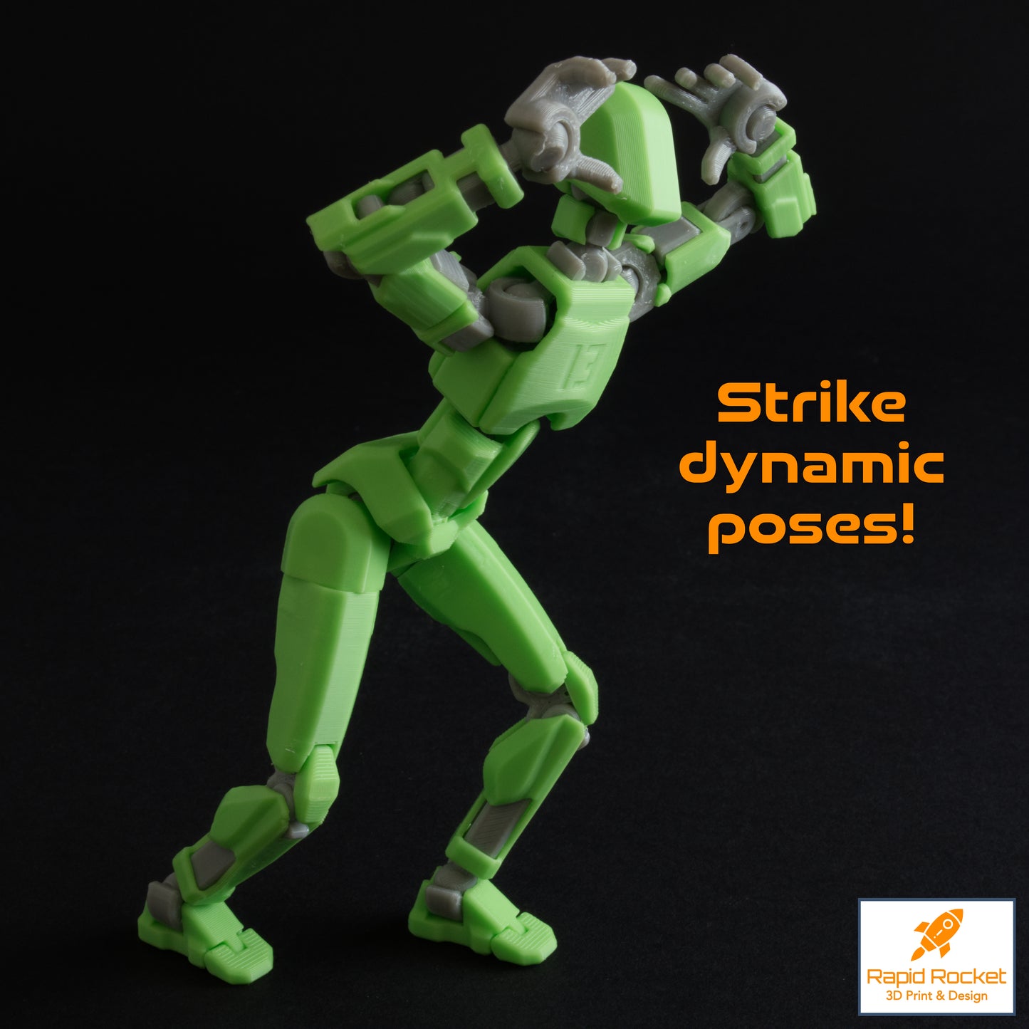 DUMMY 13 Poseable Action Figure Kit – Fully Articulated DIY Model